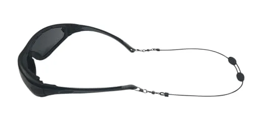 Cablz Sunglass Retainer - 14" Black