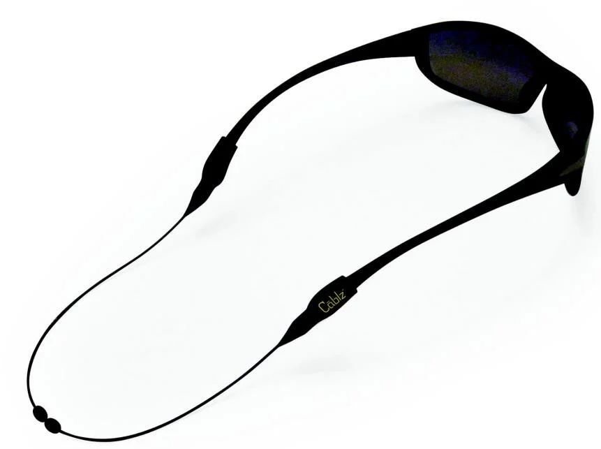 Cablz Zipz Eyewear Retention 14" Black Steel Cable