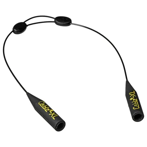Cablz Zipz XL Sunglass Retainer - 14" Black