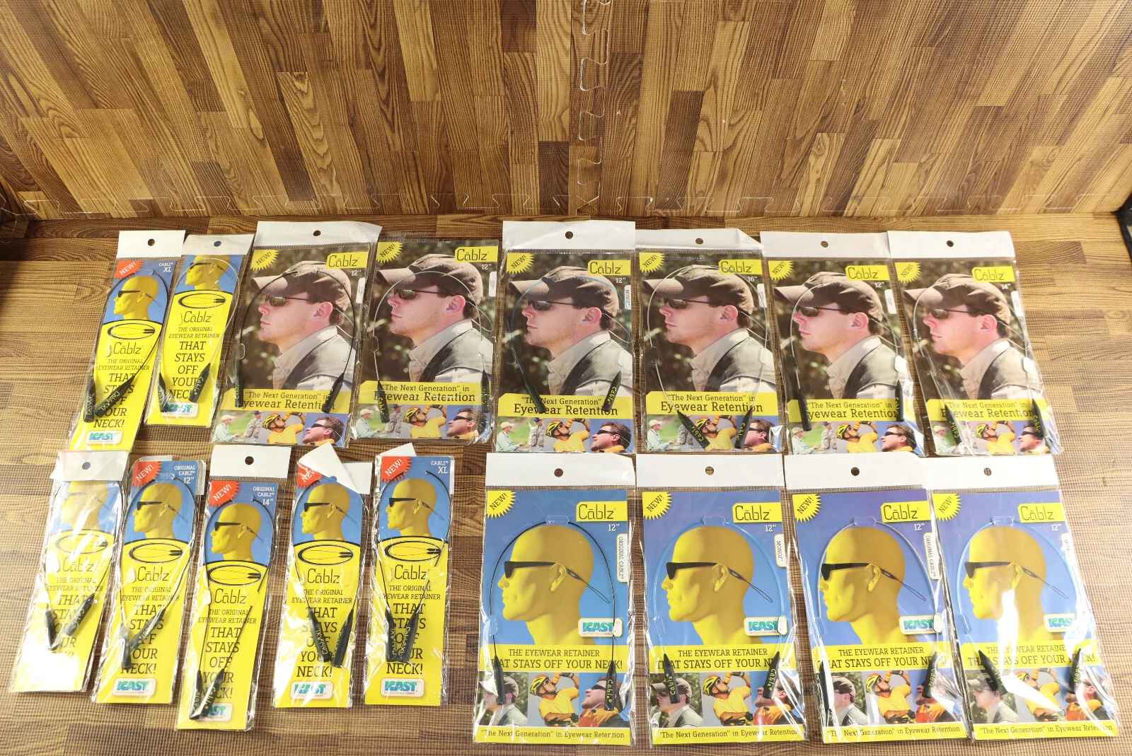 Lot of 17 Cablz Glasses Sunglasses Eye Retainer Straps Assorted Sizes 3