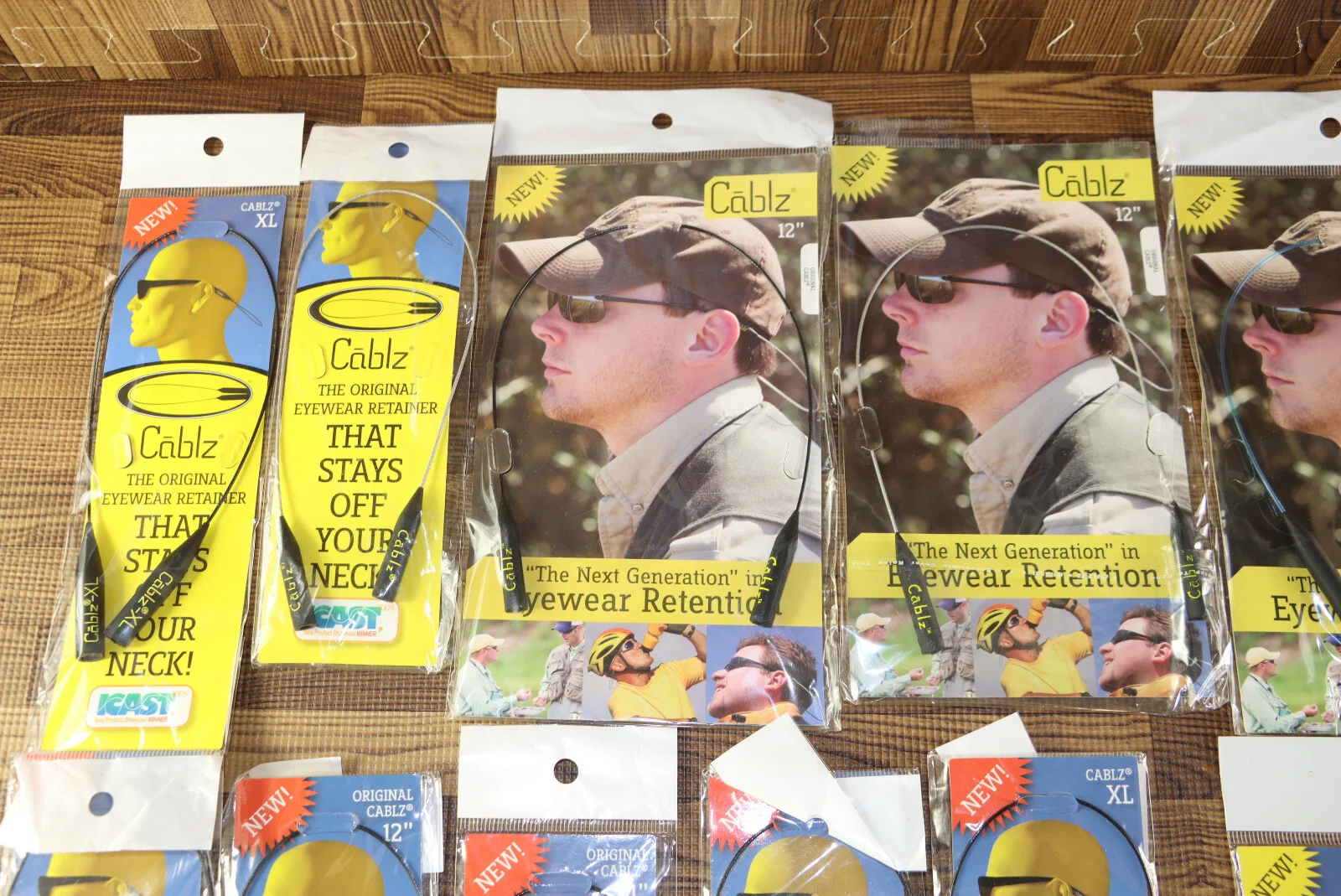 Lot of 17 Cablz Glasses Sunglasses Eye Retainer Straps Assorted Sizes 4
